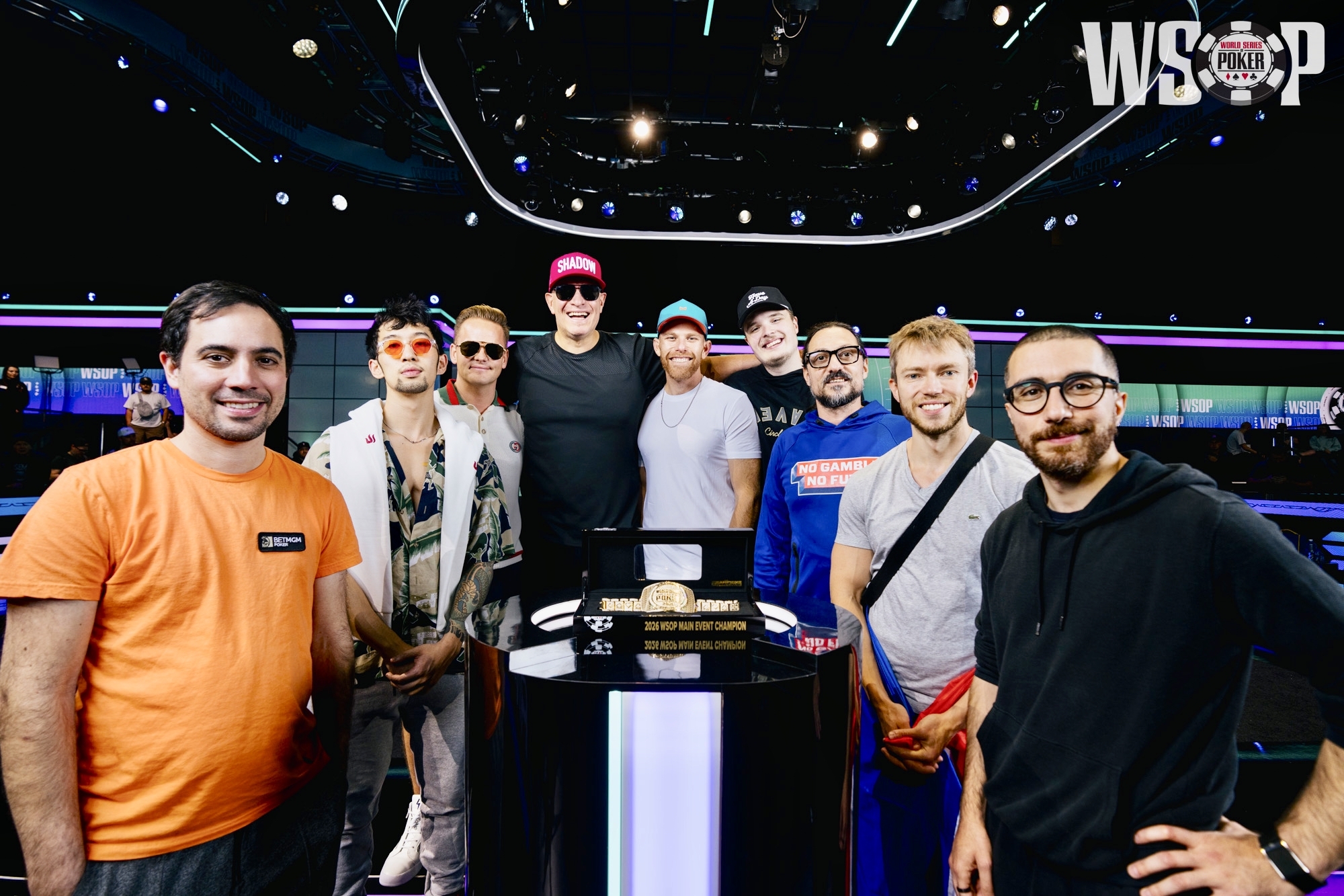 Final Table WSOP Main Event 2026 ทั้ง 9 คน
