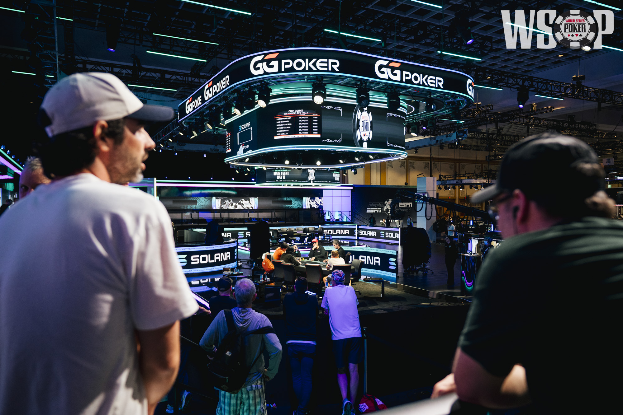 WSOP Main Event 2026 — สนามแข่งขัน