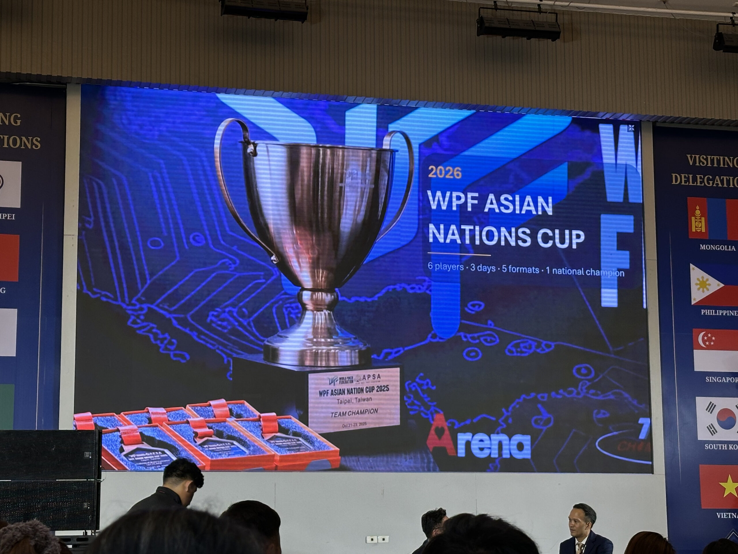 ข้อมูล WPF Asian Nations Cup 2026 ที่นำเสนอภายในงาน