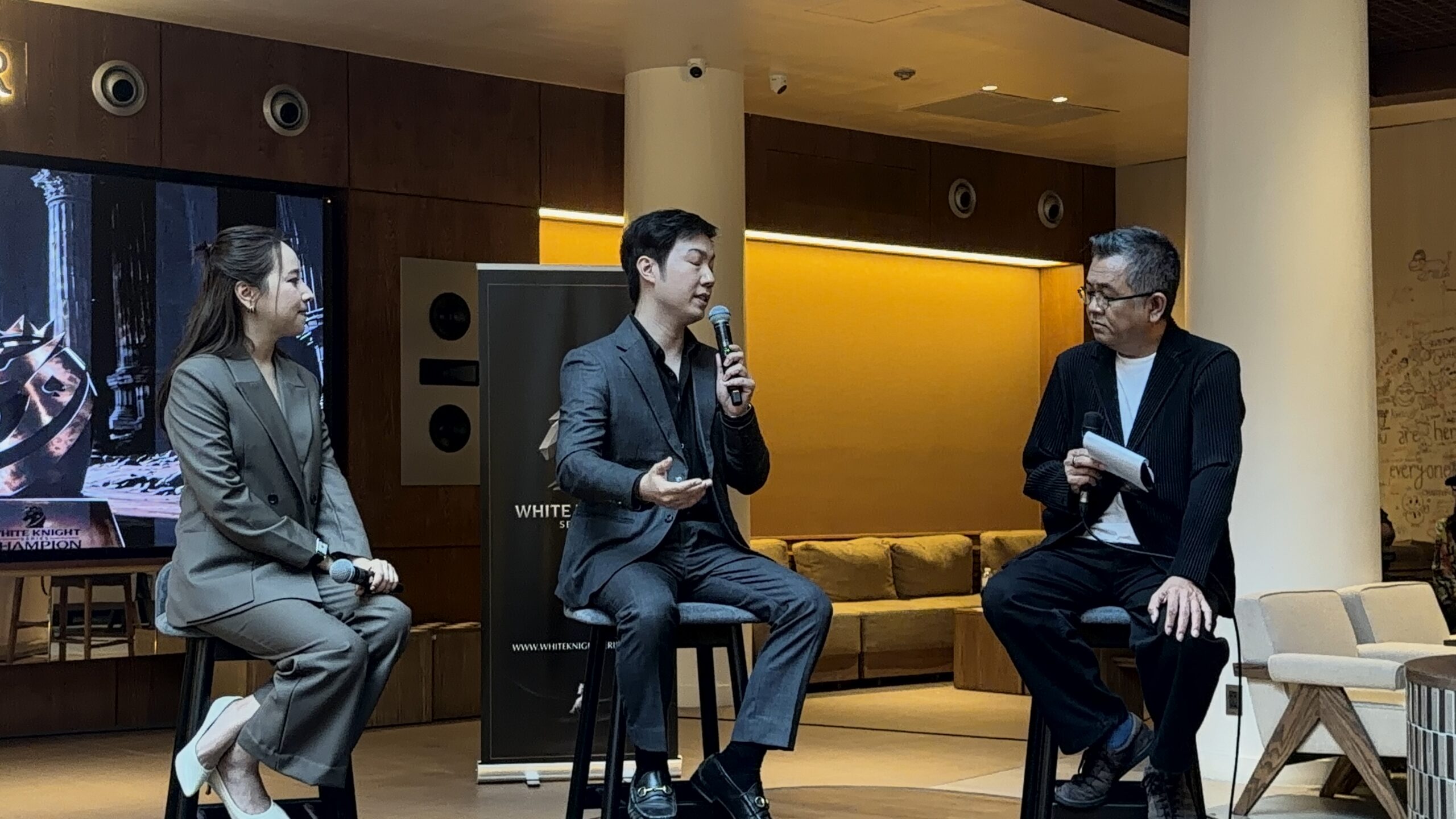 โตโต้ มาตุภูมิ และ มะนาว เมธาวี Co-Founder White Knight Series